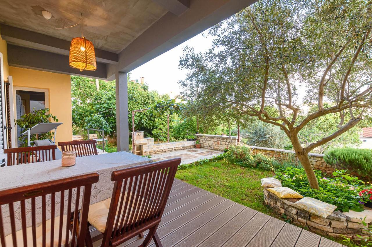 Apartment Macan, Beautiful Green Oasis Pula Eksteriør billede